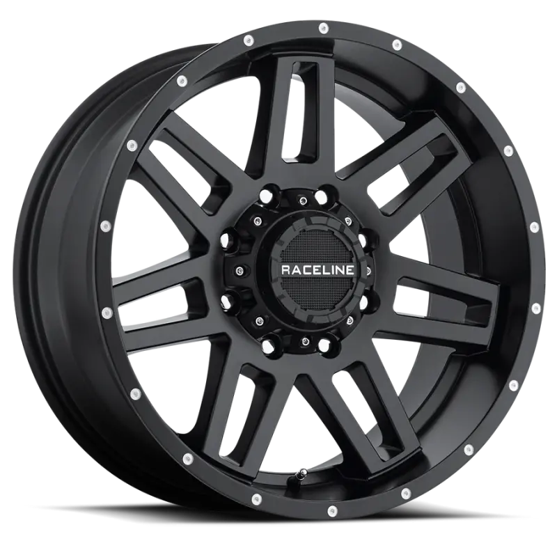 Raceline 931B Satin Black Alloy Wheel – 18X9", 8X180Mm, +18Mm Offset, 124.2Mm Center Bore 1