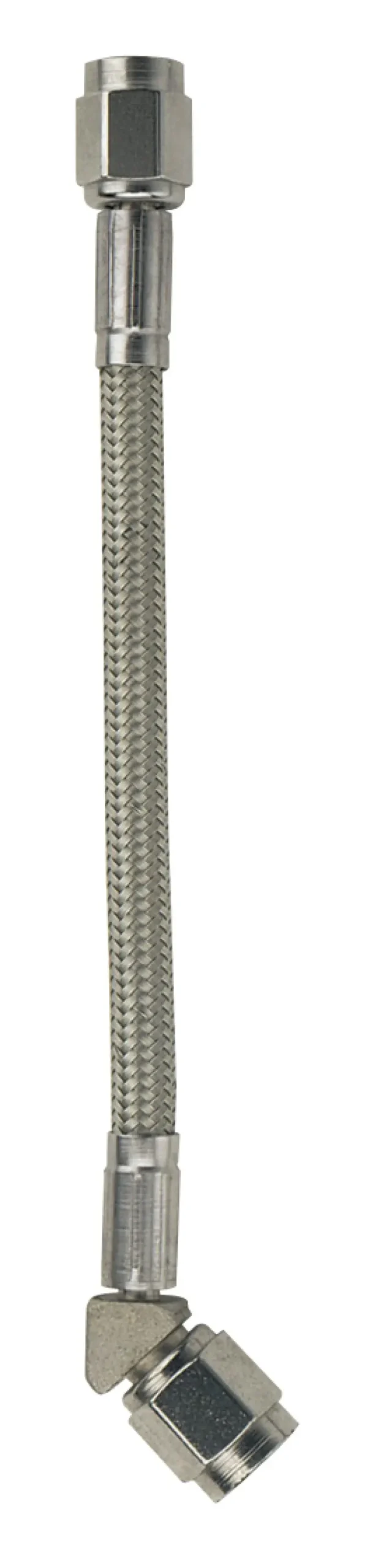 Fragola -3An Stainless Steel Hose Assembly – Straight-To-45° Fitting, 36 Inch Length 1