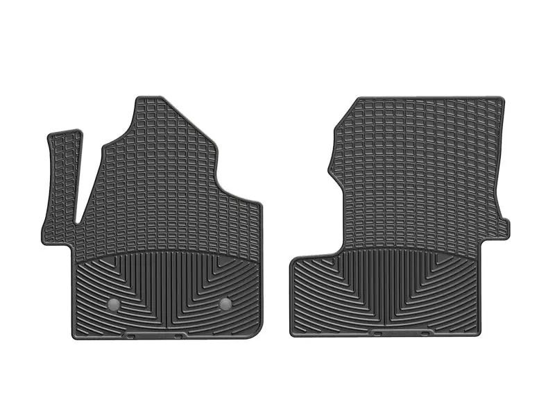 Weathertech Front Rubber Floor Mats For 2007–2018 Mercedes-Benz Sprinter – Black 2