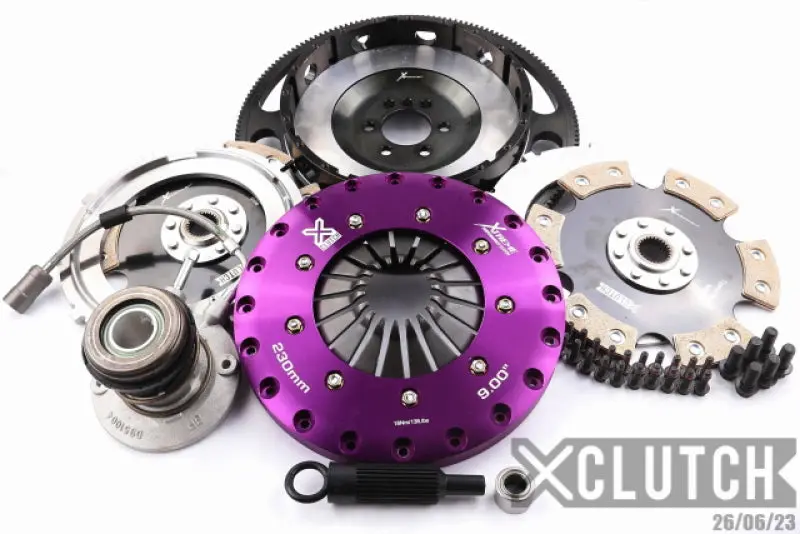 Xclutch Twin Solid Ceramic Clutch Kit For 1997–2004 Chevrolet Corvette Indy 500 Pace Car (5.7L, 9") 1