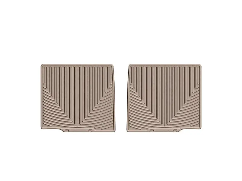 Weathertech 09+ Ford Flex Rear Rubber Mats - Tan 1