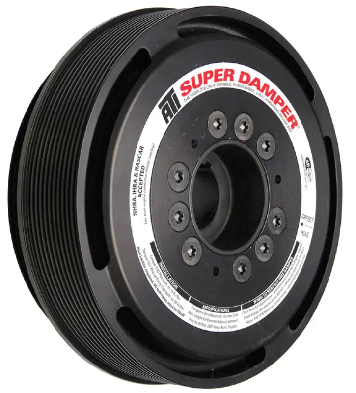 Ati Damper - 8.19In - Alum - 10 & 4 Grv - Ls3 Camaro - 10-15 - Gen 3 Vortec Truck - Ls - 6 Per Od 1
