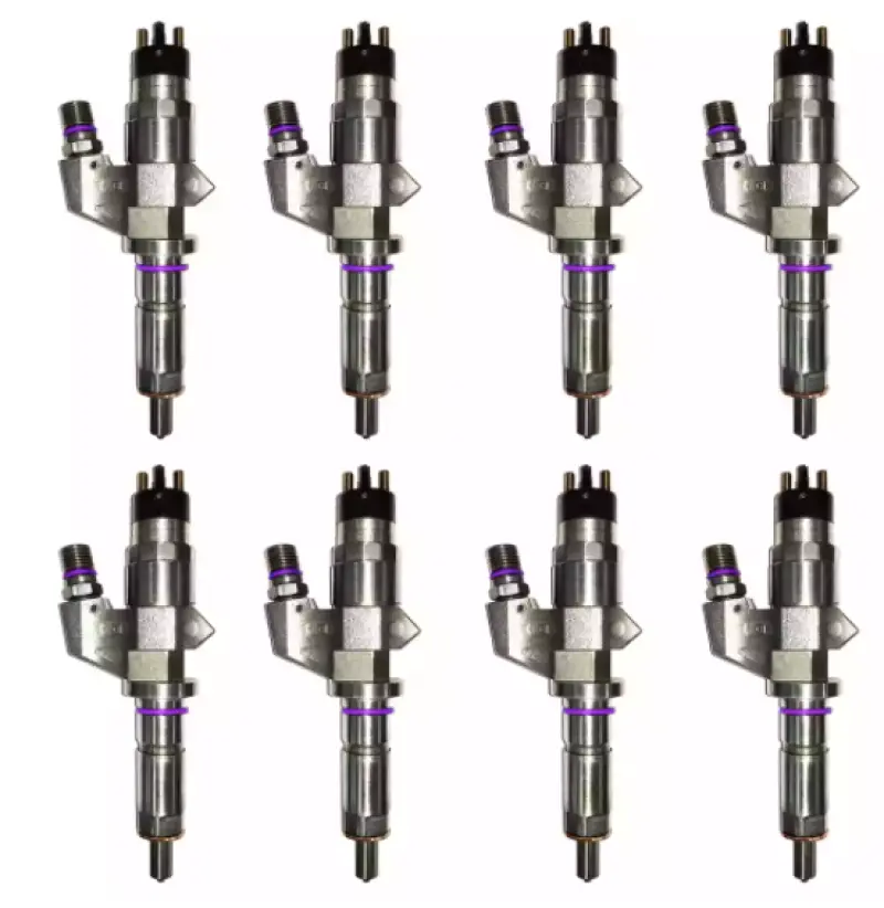 Exergy 01-04 Chevrolet Duramax Lb7 Reman 300% Over Injector W/Internal Modification (Set Of 8) 1