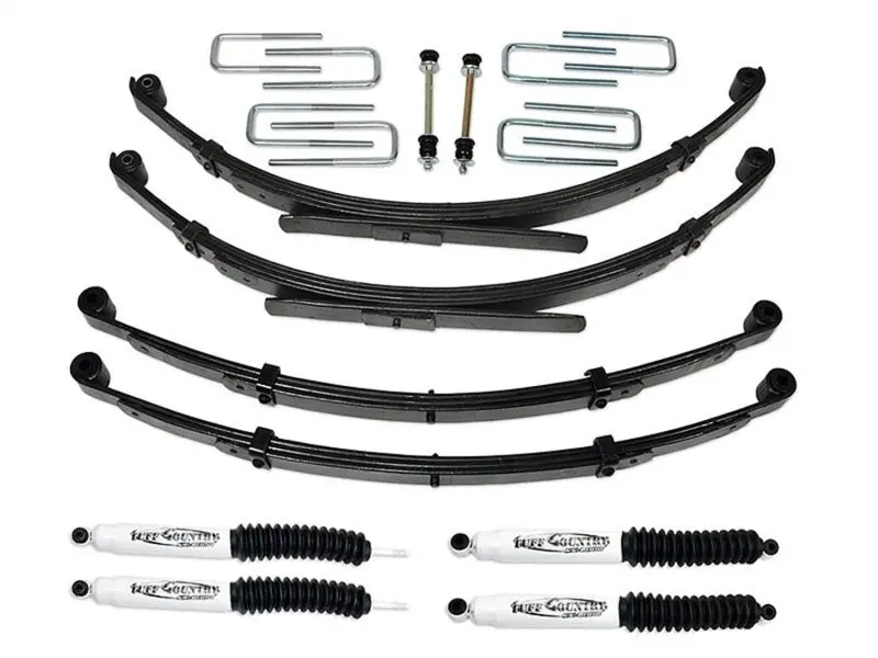 Tuff Country 3.5" Lift Kit With Rear Leaf Springs For 1979–1985 Toyota 4X4 Trucks (Sx6000 Shocks) 1