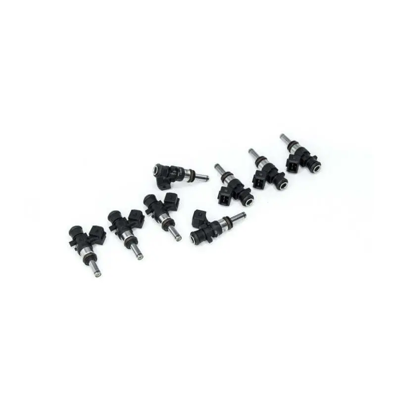 Deatschwerks Ev14 Fuel Injectors – Bosch-Based 1250Cc Set Of 8, Extended Nozzle, Matched For High-Performance Applications 1