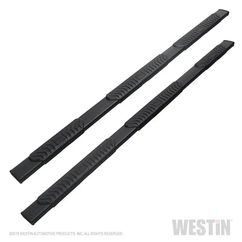Westin R5 Modular Nerf Step Bars For 2019 Chevrolet Silverado/Sierra 1500 Crew Cab (6.5' Bed) – Black Finish 1