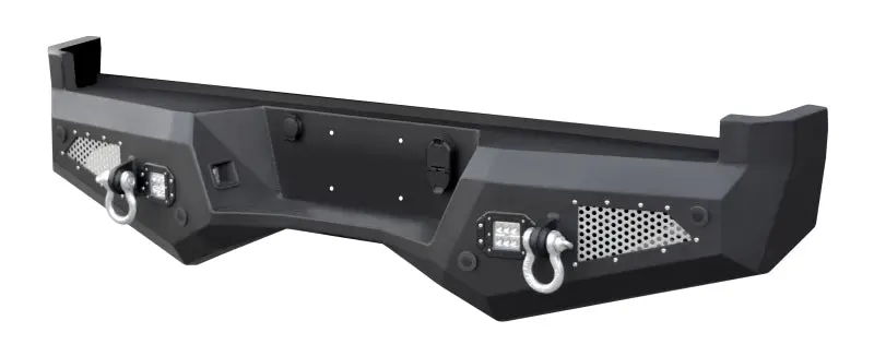 Dv8 Offroad Heavy-Duty Rear Bumper For 2017+ Ford F-250 / F-350 / F-450 – Bolt-On, Winch-Ready Design 1