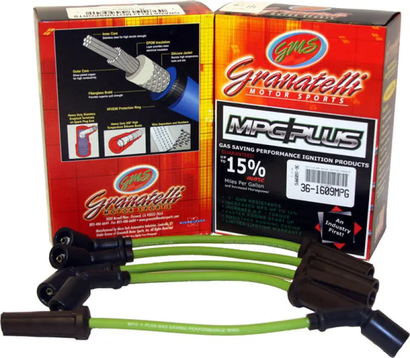 Granatelli Mpg Plus Ignition Wire Set For 1980 Toyota Supra 2.6L Inline-6 1