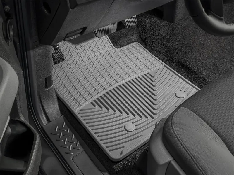 Weathertech Front Floor Mats For 1997–2006 Jeep Wrangler – Durable Rubber Construction, Grey 1