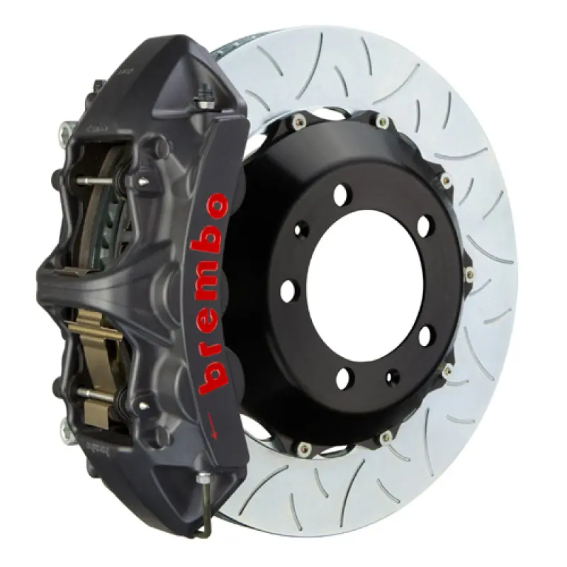 Brembo 06-08 997.1 (Excl. Pccb) Front Gts Bbk 6 Piston Cast 380X32 2Pc Rotor Slotted Type3-Black Ha 1