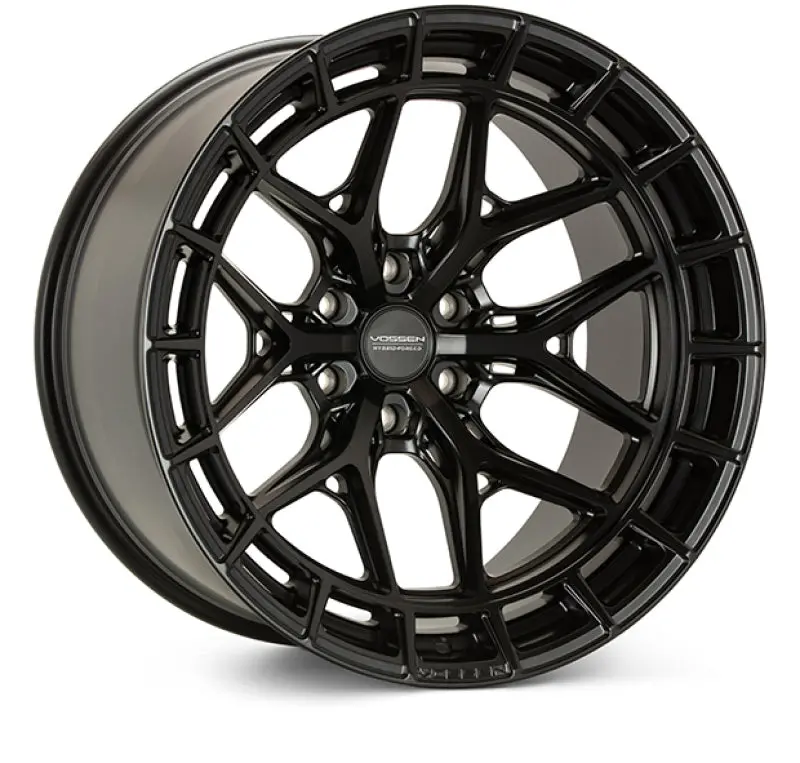 Vossen Hfx-1 Forged Monoblock Wheel – 22X12", 6X139.7 Bolt Pattern, Et-44 Offset, Satin Black Ultra-Deep Profile 1
