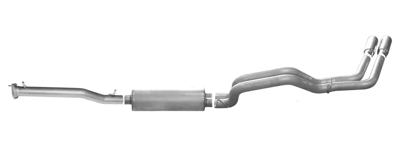 Gibson Dual-Sport Cat-Back Exhaust For 2011–2019 Chevy Silverado 2500 Hd Lt 6.0L – 3.5"/3" Aluminized 1