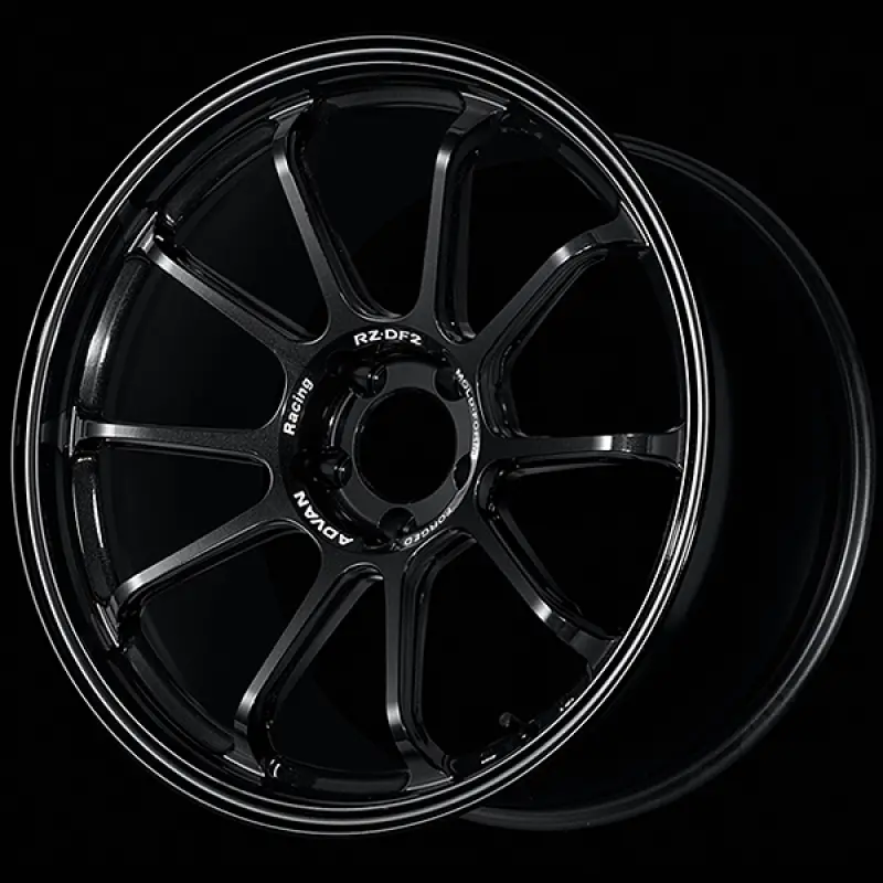 Advan Rz-Df2 Forged Alloy Wheel – 20X9.5In, +15Mm Offset, 5X112 Bolt Pattern, 66.5Mm Center Bore, Racing Titanium Black 1