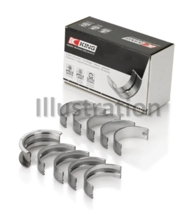 King Main Bearing Set For Gmc 2.4L Ecotec I4 Engine – 1.0Mm Oversized 1