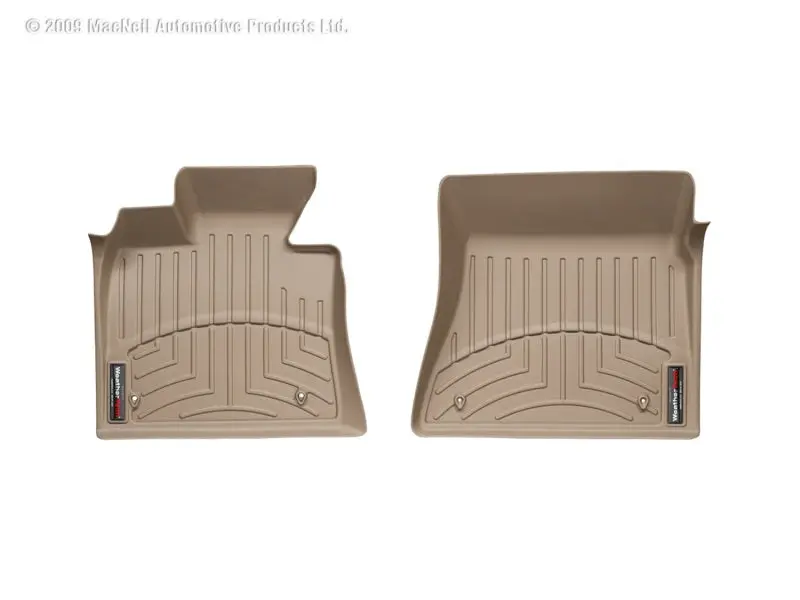 Weathertech Front Floorliner – Tan Trim Fit For 2014+ Jeep Wrangler 1