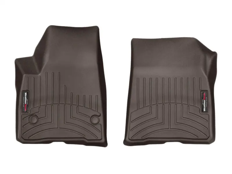 Weathertech Front Floor Liners For 2017–2021 Gmc Acadia & Acadia Denali – Cocoa 1