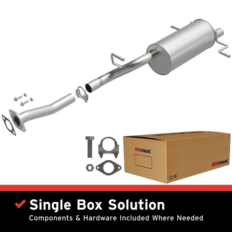 Brexhaust Muffler Kit For 2006 Saab 9-2X And 2006–2007 Subaru Impreza 2.5L 1