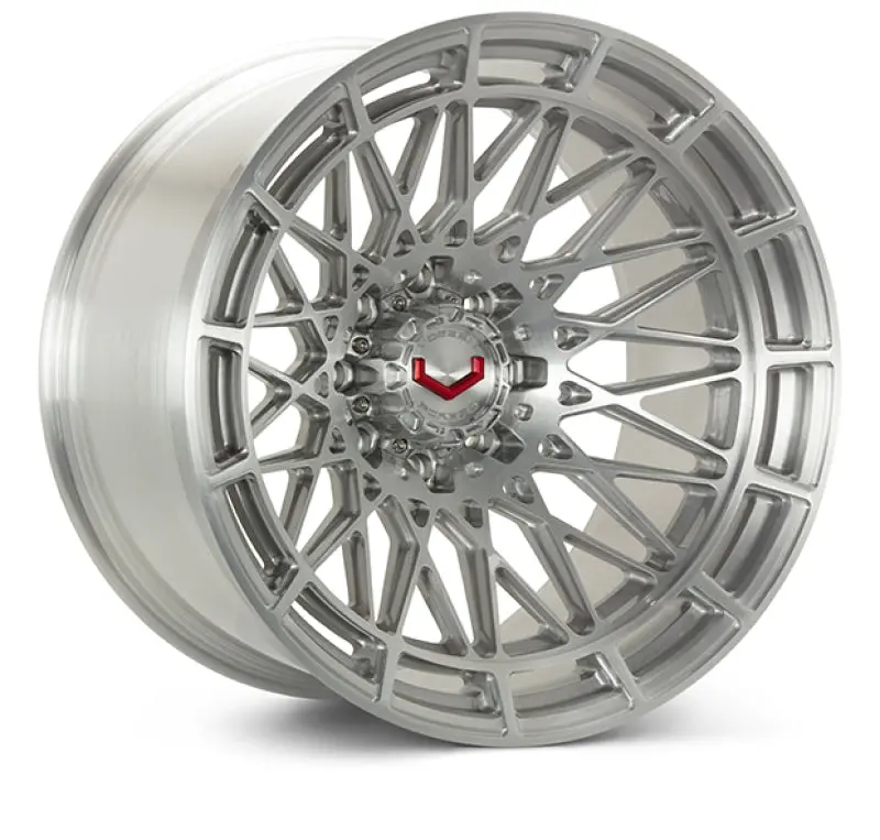 Vossen Lcx-03 Forged Aluminum Wheel – 24×14″, 6×139.7Mm, Et15, Brushed Gloss Clear Finish 1