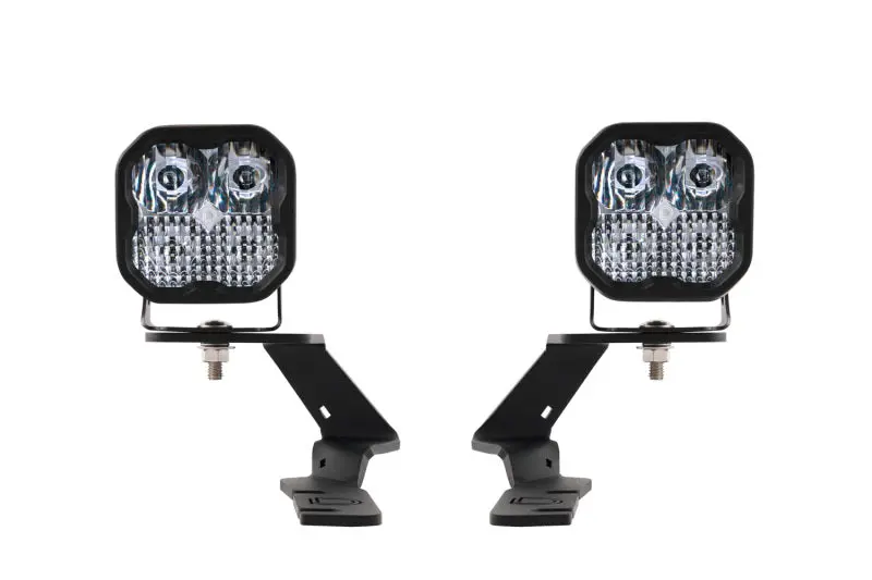 Diode Dynamics Ss3 Led Ditch Light Kit – White Combo For 2019–2021 Ford Ranger Pro 1