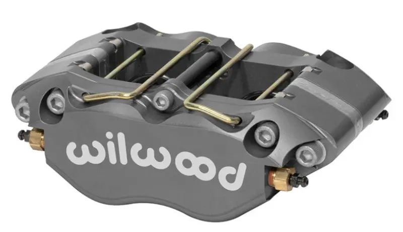 Wilwood Narrow Dynapro Caliper – 4.75" Mount, Dual 1.12" Pistons, .81" Rotor, Black Finish 1