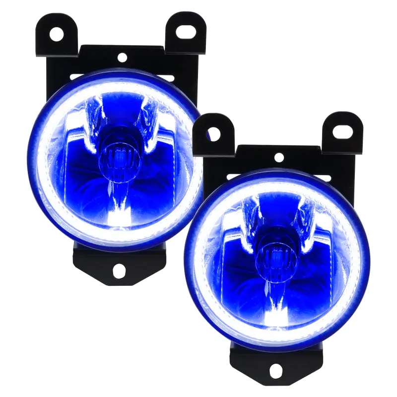 Oracle Lighting Pre-Wired Led Halo Fog Light Kit For 2001–2006 Gmc Yukon Denali – Blue Ring Illumination 1