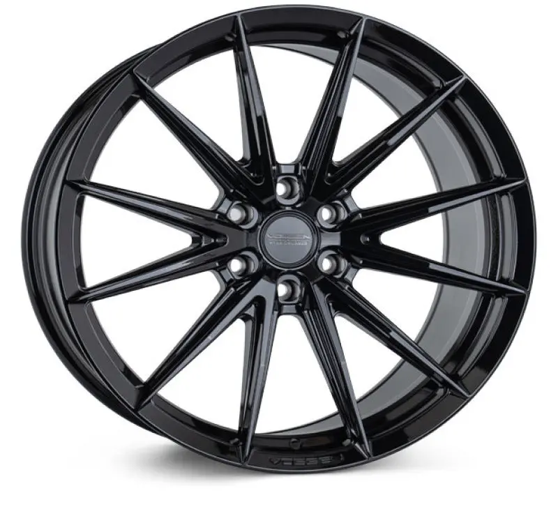 Vossen Hfx-2 Gloss Black Forged Aluminum Wheel – 22X9.5", 6X139.7, Et20, Deep Face, 106.1Mm Bore 1