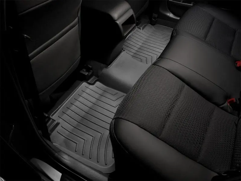 Weathertech Rear Floorliner For 2013+ Honda Accord – Black Heavy-Duty Trim 1