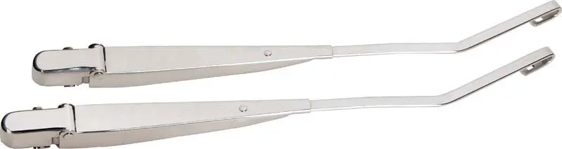 Kentrol Polished Silver Windshield Wiper Arm Pair For 1997–2006 Jeep Wrangler Tj 1