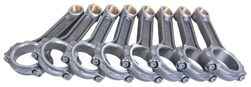 Eagle Forged I-Beam Connecting Rod Set – 6.385" Length, 4340 Steel, For Chevrolet Big Block Engines (8-Piece) 1