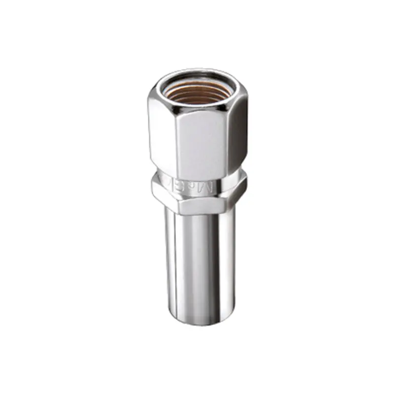 Mcgard Chrome Hex Lug Nuts For Drag Racing – M12X1.5, 13/16In Hex, 2.475In Long Shank – Pack Of 100 1