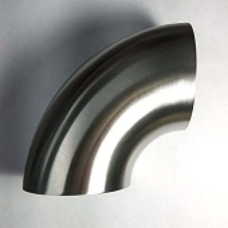 Stainless Bros 2.25" Ss304 Mandrel-Bent 90° Elbow – 1D Radius, 16Ga Wall Thickness, No Legs 1