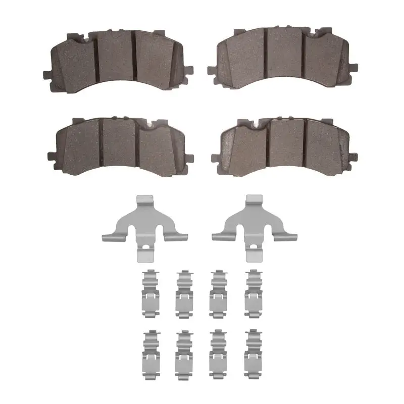 R1 Ceramic Front Brake Pad & Hardware Kit For Audi A8 (2010–2024) 1