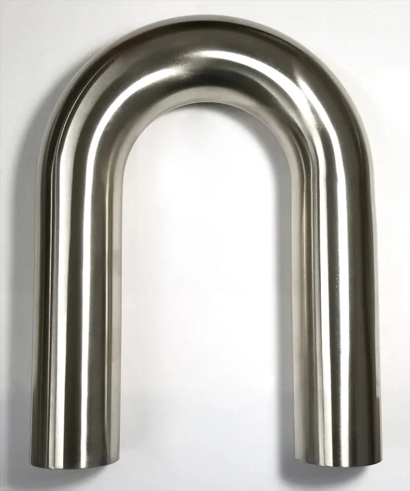 Stainless Bros Mandrel-Bent Stainless Steel Tube – 1.625" Od, 180° Elbow, 1.5D Bend Radius, 6" Legs 1