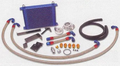 Greddy 10-Row Oil Cooler Kit With Filter Relocation For 1989–1994 Nissan Skyline Gt-R (Bnr32) 1
